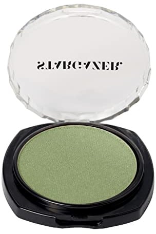 Green eye shadow. Maximum colour pressed powder eye shadow.