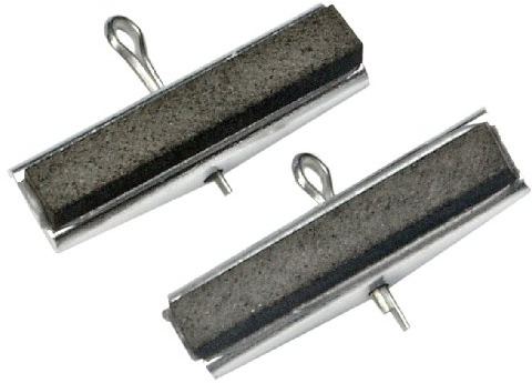 SW-Stahl 41116L Ersatzsegmente für Zylinder-Hongerät - 2 Stk. 28x4 mm | Honsegmente Set für Rad und Bremse - Normalkörnung - Passend für 41100L und 41101L - Bremsendienstwerkzeug Zubehör
