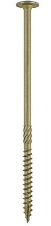 TIMCO Timber Screws – Wafer Head – Exterior Green – 8.0 x 275 - Box of 25