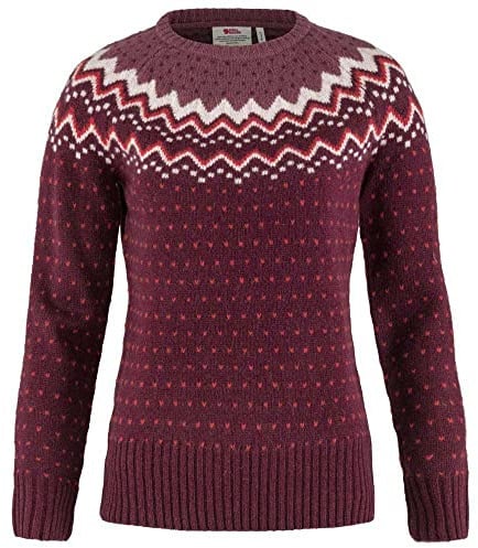 Fjällräven Övik Knit Sweater Women, XS, Dark Garnet