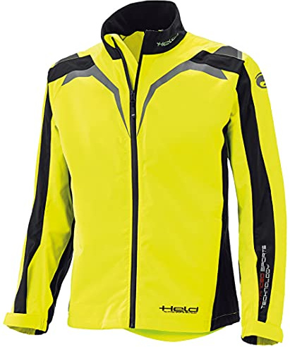 Held Textile Jacket Rainblock Top Black/Neonyellow S