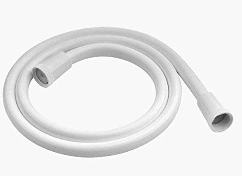 Montserrat Flexible de douche en PVC Blanc 1,5 m