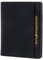 Mandarina Duck Herren Dual Reisezubehör-Brieftasche, Schwarz