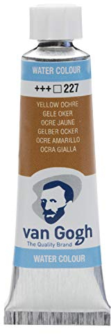 Van Gogh Peinture aquarelle, tube 10ml, Ocre jaune 227
