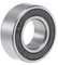 sourcing map Spurführungslager S687-2RS Edelstahl 7x14x5mm Doppel Abgeschirmte 687RS Lager Ersatzteile