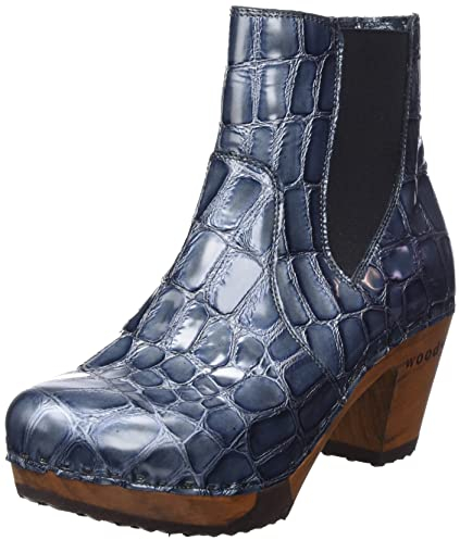 woody Damen Lara Stiefelette, blau, 39 EU