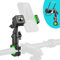 Porte Telephone Vélo Antichoc, Support Téléphone Vélo Moto Rotatif avec 360°, Protection Complète Support Smartphone pour Scooter, pour 4-7.2 Pouces Smartphone, Universel pour Vélo Guidon 16-32mm