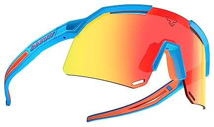 Dynafit Ultra Evo Sunglasses Blau-Orange - Ultraleichte widerstandsfähige Sportbrille, Größe One Size - Farbe Frost - Da