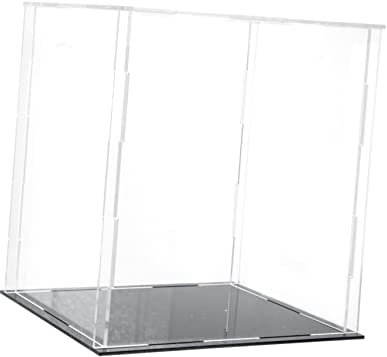 Happyyami Kasten Schaukasten Für Figuren Klarsichtvitrine Aus Acryl Modellvitrine Schutz Vitrine Puppenhalter Aus Acryl Baum Steht Dekor Im Freien Klares Acryl Lagerung Marionette