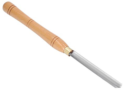 Yosoo Health Gear Bowl Gouge Woodturning Tool, Wood Lathe Chisels HSS High Speed Steel Middle Inner Arc Blade Turning Tools Woodworking Lathe Chisels