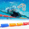 Cuerda Flotante para Piscina para Extremos Poco Profundos y Profundos, línea marcadora de Seguridad para Piscinas de 6,5 pies/10 pies/16 pies/20 pies/25 pies/30 pies/40 pies de Largo, flotad
