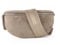 lePelou Bauchtasche aus Veloursleder, Wildleder Bauchtasche, Festival Tasche, Cross Body Tasche, Gürteltasche, Geschenk (Taupe 3, L)