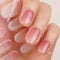 DANNI & TONI 28 Stickers Ombre Pink Cat's Eye Semi Cured Nail Wraps Soft Self-Adhesive Gel Nail Stickers,Salon-Quality Gel Nail Polish Strips Manicure Stickers Set(Camille)