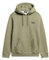 Superdry Herren Essential Hoodie mit Logo Martini Olivgrün Gesprenkelt XXXL