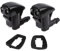 HEROFFIX 2 Piezas Boquilla De Lavaparabrisas Para Toyota Corolla 2005-2008 Boquillas De Rociado De Parabrisas Delantero Chorro De Lavado De Parabrisas No.8538112280 Plástico Negro