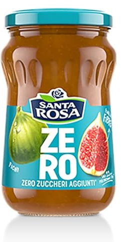 Santa Rosa Confettura Zero Zuccheri Aggiunti al Gusto Fichi 300g