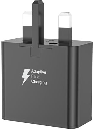 Samsung Charger Plug, 15W Super Fast Charger for Samsung Galaxy A55/ A15/ A15 5G/ A25/ A35/ A34/ A54/ S8/ S9/ S10/ S20/ S21/ S22/, Phone Charger plug fast charging