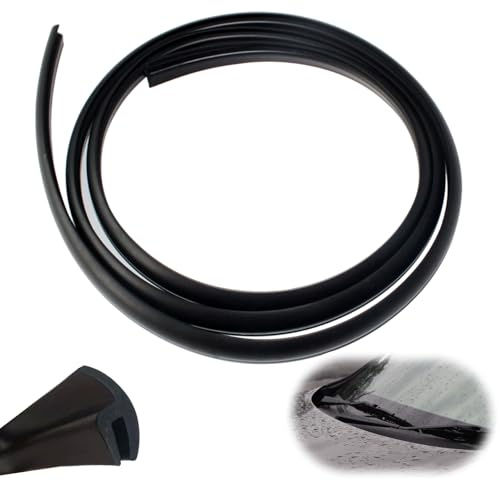 FortuneGlobe joint pare brise 1.7M Noir ,joint caoutchouc-joint vitre voiture-joint voiture