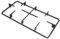 SPARES2GO Pan Support Stand Grid Burner Grate for Siemens Gas Hob Cooker (Pack of 1, 465mm x 225mm)