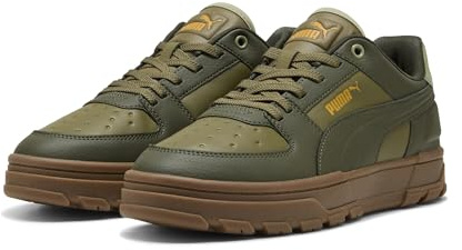 PUMA Erwachsene Caven 2.0 Abrupt Sneakers 42.5, Olive Dark Gum Green Beige