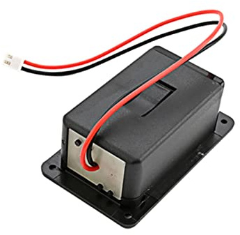 LOLIPPYY 9v Gitarrenbatterie Etui Langlebiges Batteriefach aus Robustem Material Kleines Gehäuse für E-gitarre und Bass mit Aktiven Tonabnehmern Praktisches Gitarrenzubehör