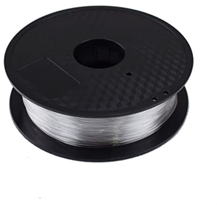 PLA-Filament, Glasfaser-Filament 3D-Drucker 1,75 mm 1 kg Transparenzdruckverbundwerkstoff(1kg Transparent)