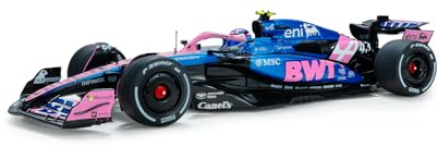 Solido Alpine A525#43 GP Canada 2025 - Formel 1 Diecast Modellauto, F.Colapinto Rennwagen, detailgetreue Motorsport Miniatur, blau, 1:18