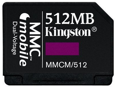 Kingston Technology 512MB MMCmobile Card