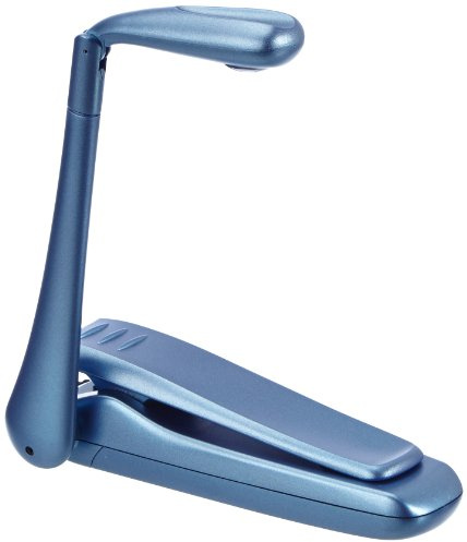Clip-On Booklight - Blau - Leselampe - Klemmlampe: Ultrahelles LED Leselicht mit stabiler Klammer