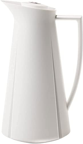 Rosendahl Pot isotherme 1,0 l Grand Cru design classique fonction bouton, blanc