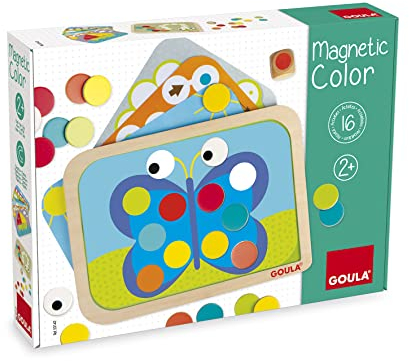 Goula, Magnetic Color, Juego Preescolar magnético a Partir de 2 años, Multicolor