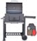 KCT Deluxe Charcoal Barbecue Trolley Grill for Garden Patio Outdoor BBQ Cooking Grill with Tool Set