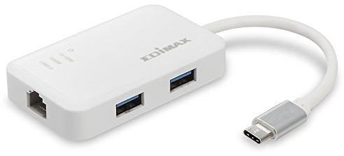 Edimax EU-4308 - USB-C zu 3-Port USB 3.0 Gigabit Ethernet-Hub