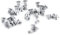 Lot de 100 vis M3, 9 types M3 à tête plate en acier inoxydable SS304 à tête fraisée (5 mm)