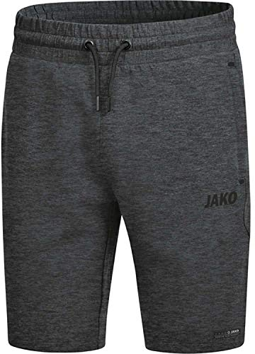 JAKO Damen Shorts Premium Basics, Anthrazit-Meliert, 40