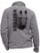 Reitsport Fleece grau personalisiert mit einem Pferd Horse - Reitsport Größe XL