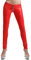Miss Noir Damen Sexy Leggings im Wetlook Clubwear mit Zwei Wege Reißverschluss, Rot, S/M