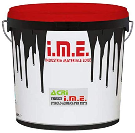 Pittura ACRI-IME - VERNICE ACRILICA PER TETTI ROSSA LT. 14