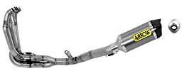 ARROW Comp. Auspuffanlage ZX6R ZX600R 09- HOCH ZX6R Ninja ZX636E