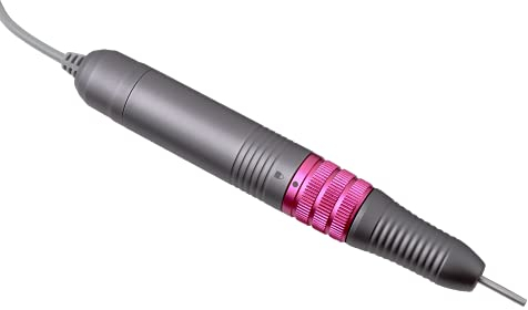Delanie Pièce à Main/Poignée Seulement Adaptée à Delanie Ponnceuse Ongles(Aspect Sphérique) Légère et Portable pour Manucure Pédicure(Gris, ne peut pas être utilisé seul)