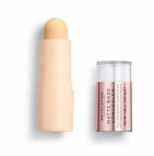Makeup Revolution Matte Base Full Coverage Concealer Stick - C6.5