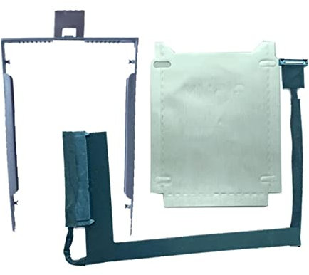 Fleshy Leaf SATA Hard Drive Caddy Bracket Tray with SSD HDD Cable Holder Tin Foil Replacement for Lenovo Thinkpad P52 EP520 DC02C00CR10