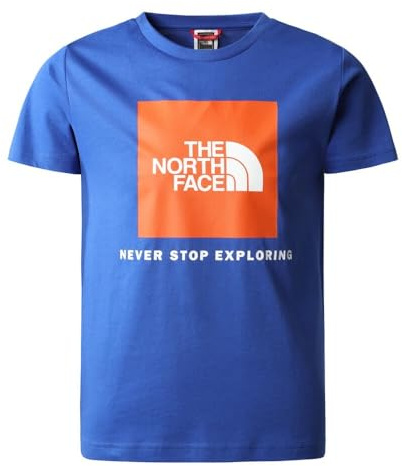 THE NORTH FACE Boy's Redbox T-Shirt, TNF Blue, XS