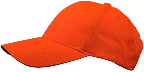 La Chasse Skogen Signalkappe Jagdkappe Basecap signalorange für Drückjagd & Treibjagd