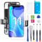 EXW for iPhone 11 LCD Screen Replacement 6.1 ’’ 3D Touch Replacement Screen Full HD Display Digitizer with Repair Tools Kit+ Waterproof+Screen Protector for A2111/A2223/A2221