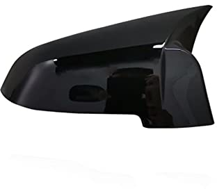 Spiegelkappen Für BMW 5er 6er 7er F10 F11 F18 GT 5GT F07 F06 F12 F13 LCL F01 F02 Carbon Seitenspiegel-Abdeckkappe Auto Spiegelkappen (Color : Blanc)