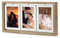 Bilderrahmen 10x15, 360°Drehbare Bilderrahmen, Holz Fotorahmen für Mehrere Fotos, Fotocollage mit Acrylglasschutz, Bilderrahmen Collage für 6 Fotos, Foto Geschenk für Geburtstag, Hochzeit, Weihnachten