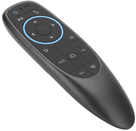 KOSDFOGE Wireless Bluetooth 5.0 Remote Control Keyboard, 6 Axis Gyroscope Air Mouse Remote Control