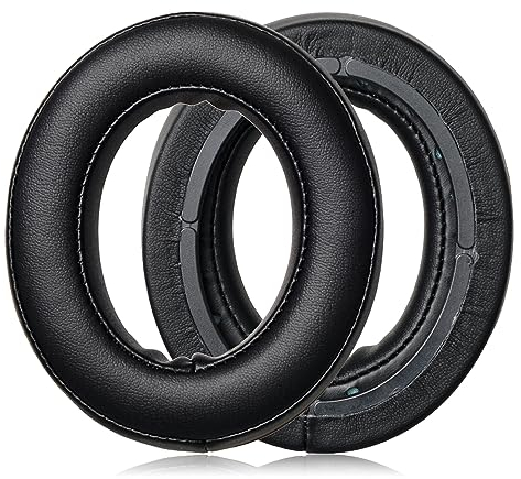 JHZZWJ Ersatz Ohrpolster für Corsair HS60 HS50 HS70 PRO Ohrpolster aus Kunst Leder