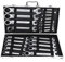 TRIEBAN Set di chiavi inglesi a cricchetto, 22 pezzi, 6-32 mm, chiave a cricchetto, set di chiavi combinate, con scatola